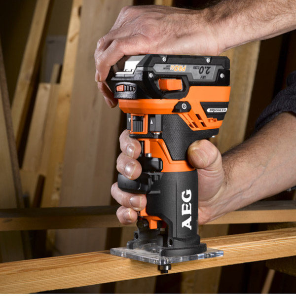 18 V Brushless Trim Router